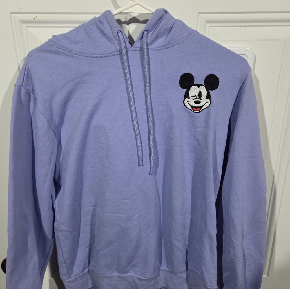 Disney Purple Hoodie with Mickey Mouse